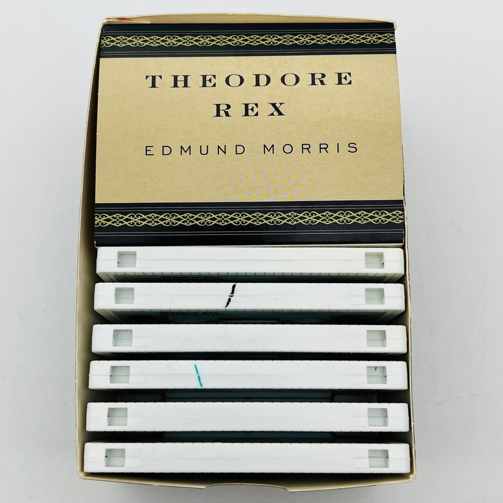 Theodore Rex Edmund Morris Audio Book 6 Cassette Tape Set Random‎ House 2001